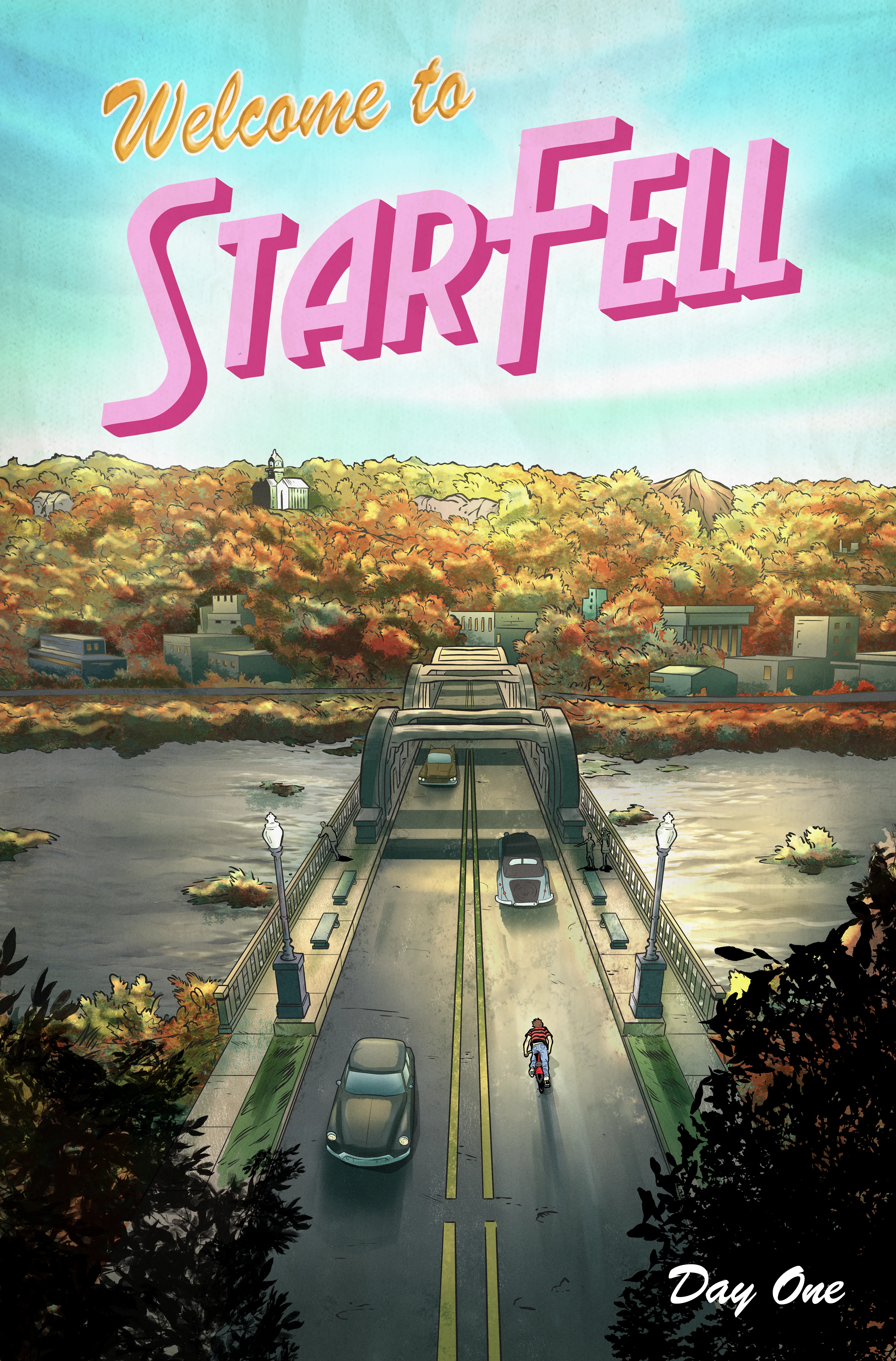 StarFell: Day One — collected edition cover